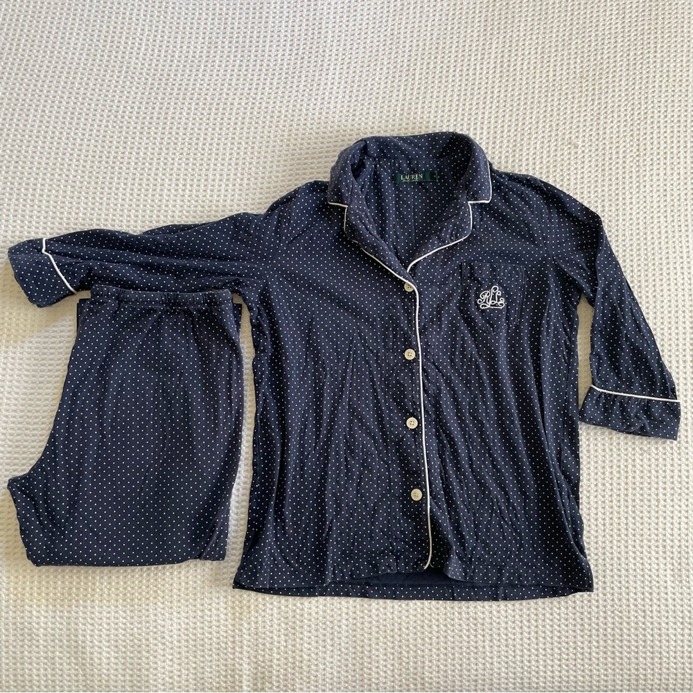 Women’s Ralph Lauren Pajama Set Size Medium